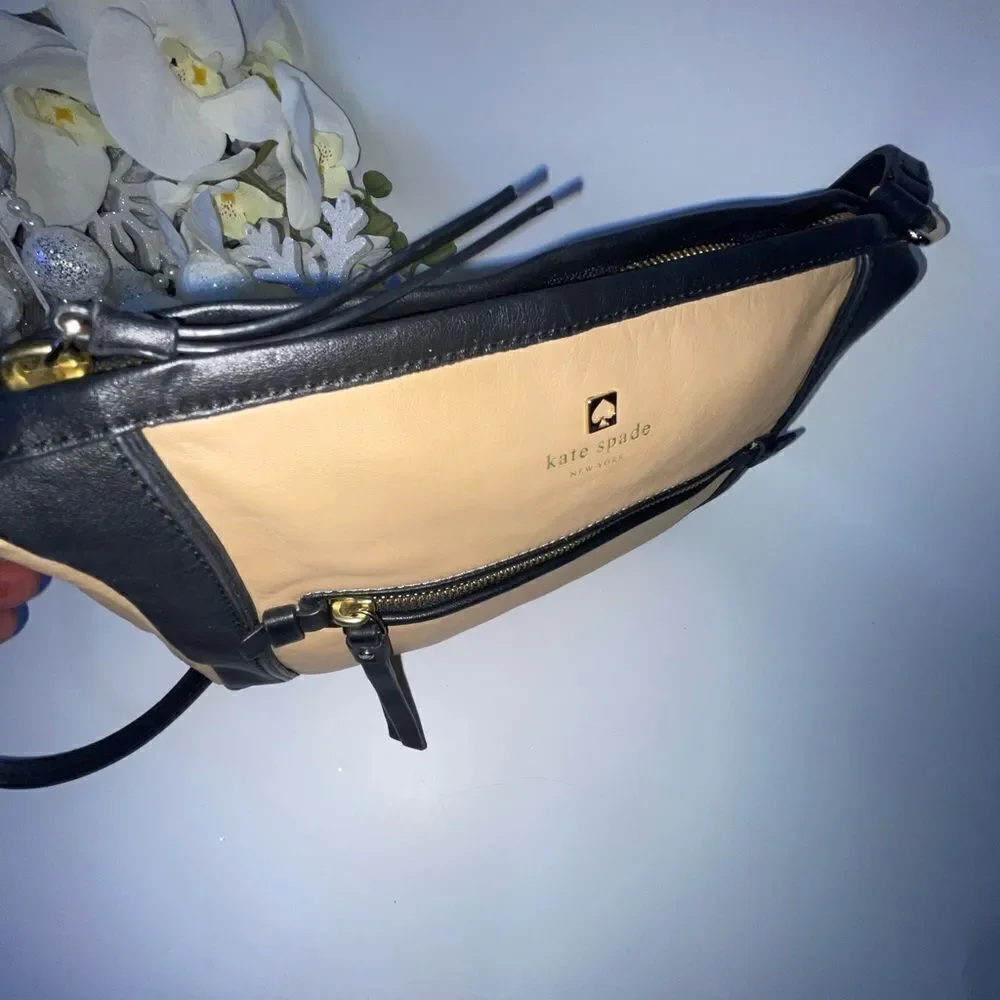 Kate Spade Two Tone Leather Crossbody Medium